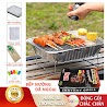 Lò Nướng Bbq Dùng Một Lần Du Lịch Dã Ngoại Tại Nhà Lò Nướng Than Di Động Ngoài Trời (Tm05)