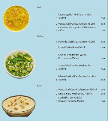 Shero Home Food - Chettinad menu 