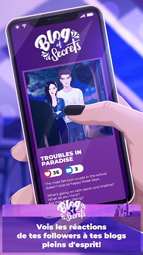 Code Triche Jeux d'histoire d'amour: Blog de secrets  APK MOD (Astuce) screenshots 6