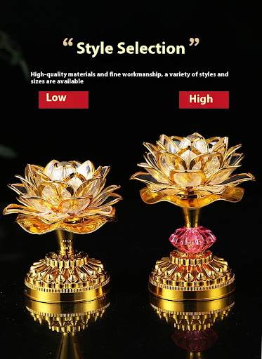 Title 3, Home Minimalist Colorful LED Lotus Lamp Modern ...