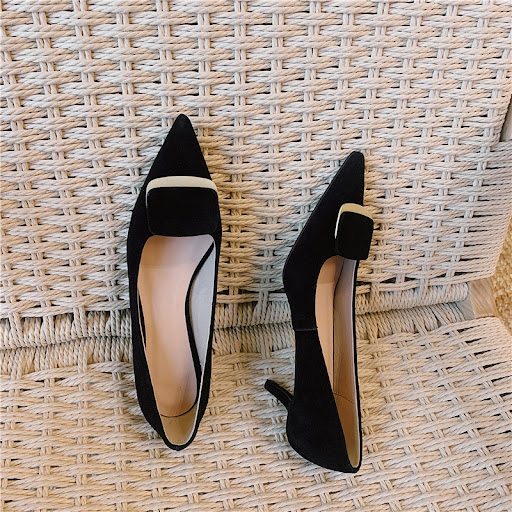 Title 6, Womens Stiletto Shoes with a pointed toe and s...