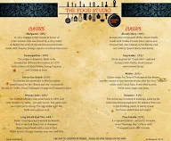 The Food Studio - Kitchen & Bar menu 1