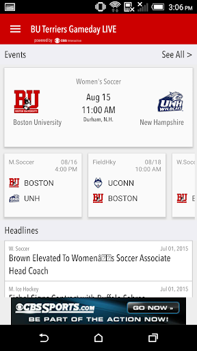 BU Terriers Gameday LIVE