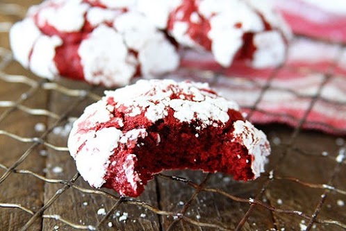 Click Here for Recipe: Red Velvet Cake Mix Cookies