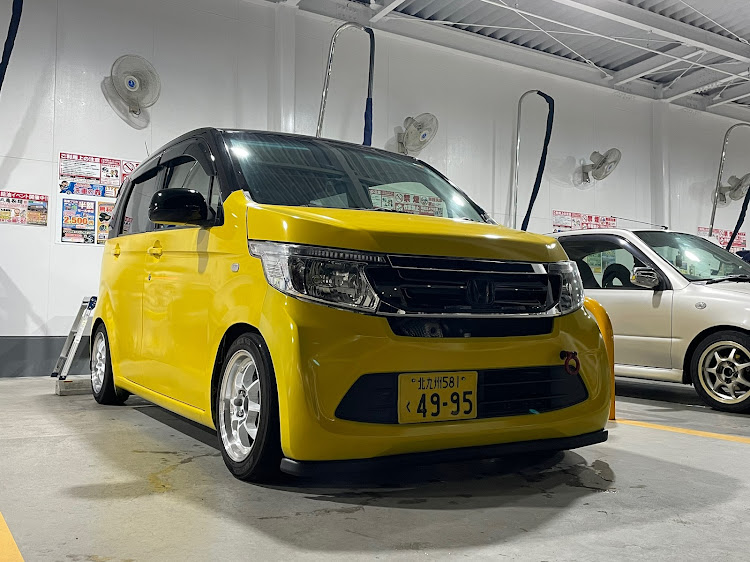 N-WGNの💛💛💛・全塗装・洗車に関するカスタム事例の投稿画像1枚目