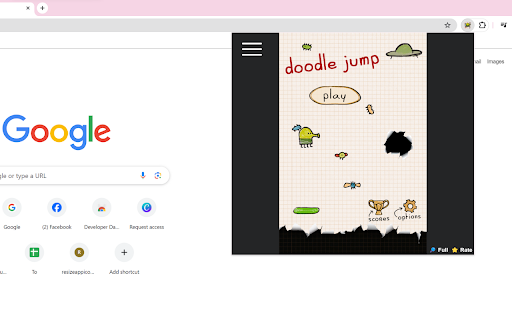 Igra Doodle Jump za Chrome