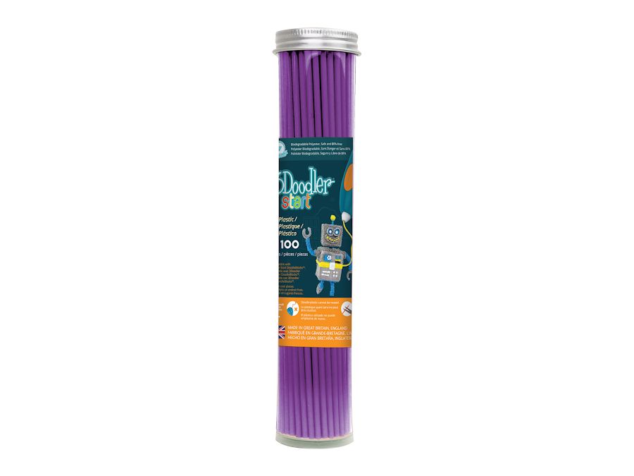 3Doodler Start Eco-Plastic - 100 Strand Tube - Lemon Zest