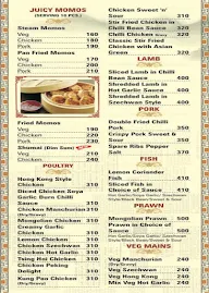 Hong Kong Express menu 4