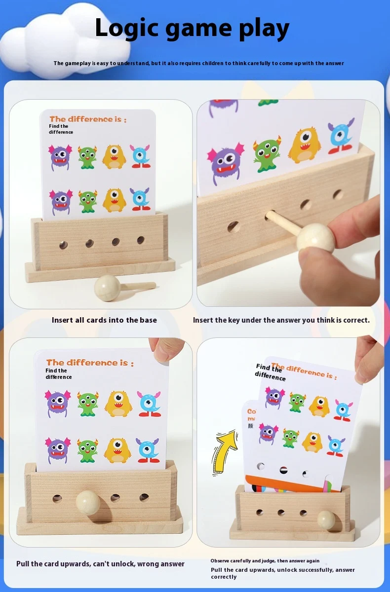 Title 2, Just A Logical Thinking Reasoning Game Toy. Enh...