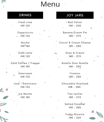 Cafe Hours By Mondo menu 