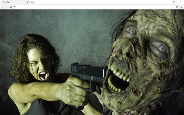 The Walking Dead New Tab Page