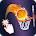 Basketball serial shooter icon