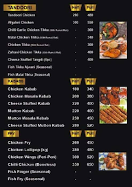 Paaji's Chicken menu 2