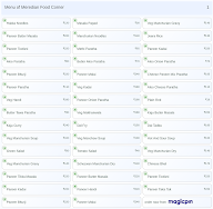 Meredian Food Corner menu 1