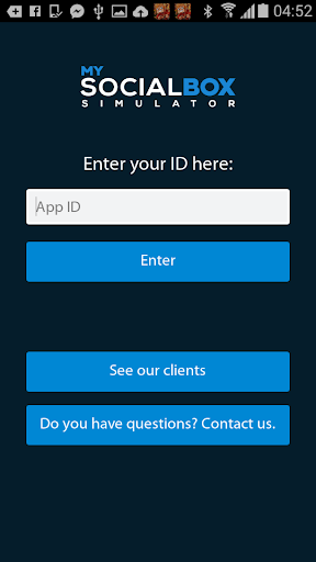 MySocialBox Simulator