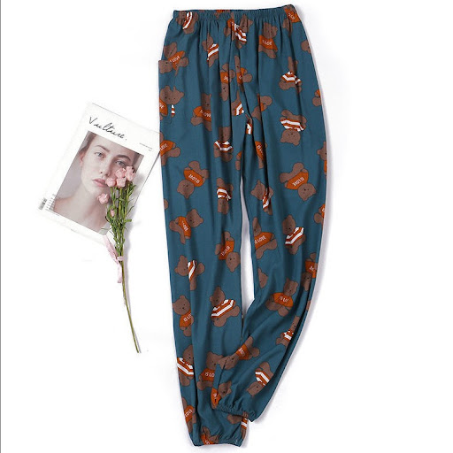 Title 10, Womens Plus Size Cotton Pajama Pants Comfortab...