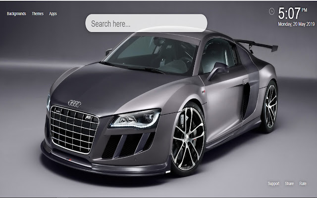 Audi R8 Wallpaper HD New Tab