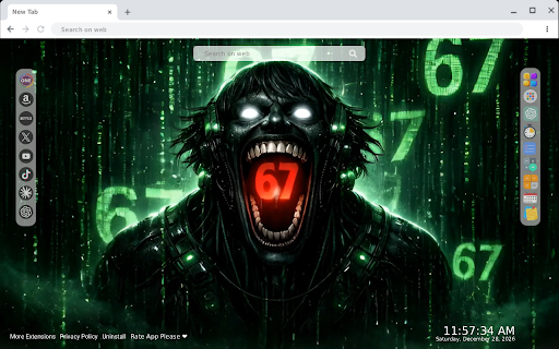 67 Meme Matrix Live Wallpaper screenshot 2