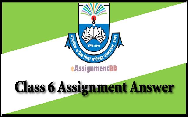 Assignment 2021 Answer Class 9,Class 8,7,6 