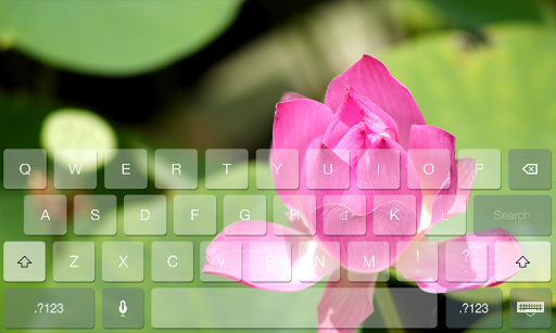 Lotus Theme Beauty Keyboard