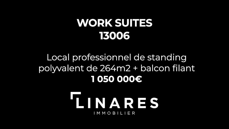 Vente locaux professionnels 7 pièces 264 m² à Marseille 6ème (13006), 1 050 000 €