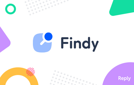 Findy: Email Search and Outreach by Reply small promo image