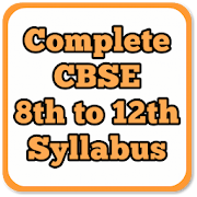 Complete CBSE Syllabus 8 to 12th Class  Icon