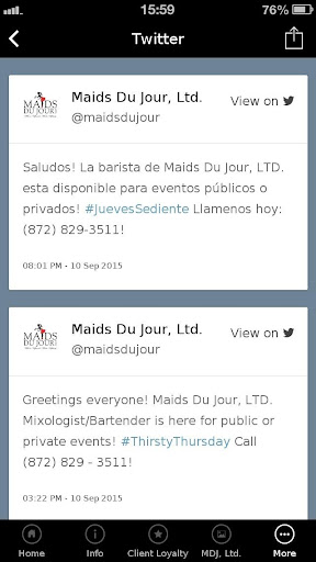 Maids Du Jour LTD.