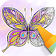 Butterflies Coloring Books icon