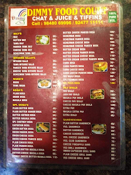 Dimmy Food Court menu 5