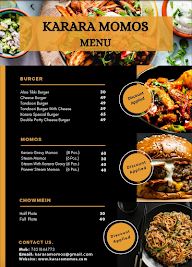 Karara Momos menu 1