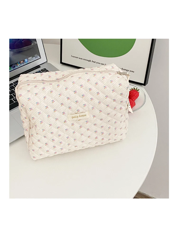 Title 6, Nieuwe Ins Cream Cosmetica Tas Schattig Zacht G...