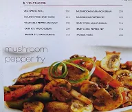 Dindigul Thalappakatti menu 2