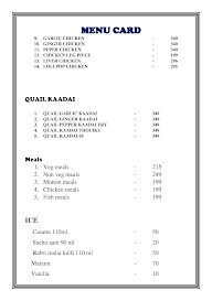 Madurai Achi Mess menu 4