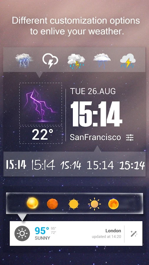    Amber Weather Widget&Forecast- screenshot  