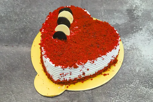 Heart Shape Red Velvet Cake