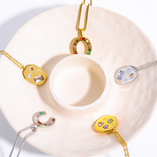 Title 11, Kaleidoscope Lucky Symbol Necklace For Women