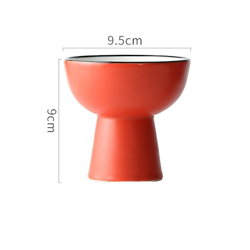 Title 7, Tall Dessert Ceramic Cup