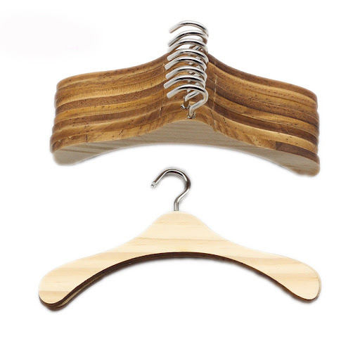 Title 3, Wooden Doll Clothes Dress Hangers
