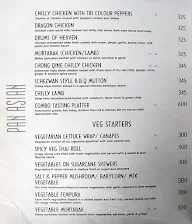 Azzuri Bay menu 1