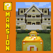 Lucky Block Mansion Map for MCPE  Icon