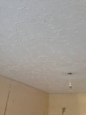 Artex ceiling bonded and skimmed  album cover