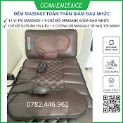 [Ánh Thật] Đệm Massage Toàn Thân, Nệm Massage Tại Nhà, Ghế Massage Phục Hồi Giảm Đau Nhức Hỗ Trợ Tuần Hoàn Máu