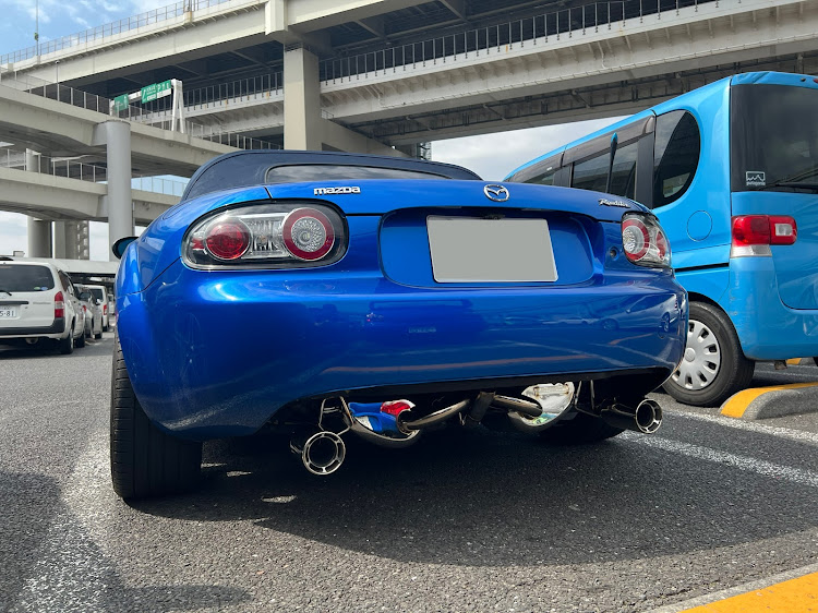 ロードスターのサクラムマフラー・ロードスター ・NC1・NCロードスターに関するカスタム事例の投稿画像1枚目