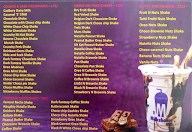 The Milkshakes Factory menu 1