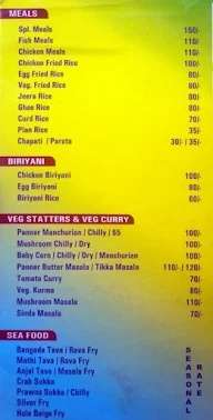 Hotel New Karavali menu 2