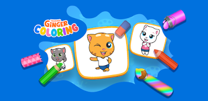 Talking Ginger Coloring APK for Android Download