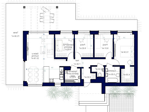 Domidea 12 w2 - Rzut parteru