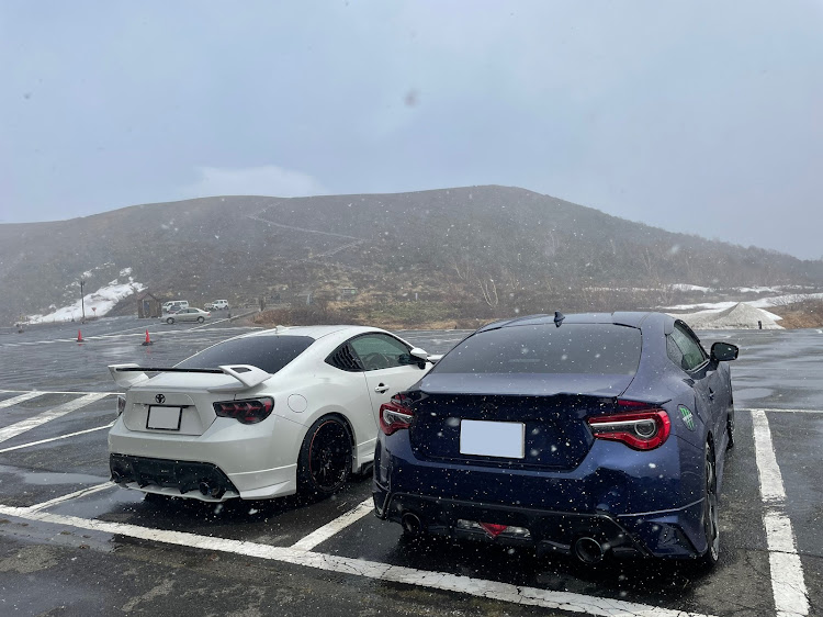 86の磐梯吾妻スカイライン・吹雪いてる・雨予報☔️・パンク・ドライブ最高に関するカスタム事例の投稿画像1枚目