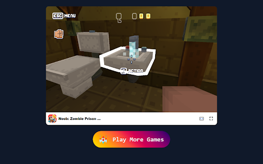 Noob: Zombie Prison Escape Game - Navigate and Survive the Zombie Chaos! Preview 3